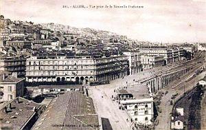 ALGER - VUE PRISE DE LA NOUVELLE PREFECTURE